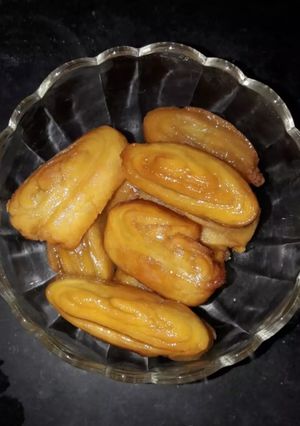 A picture of Khaja sweet.
