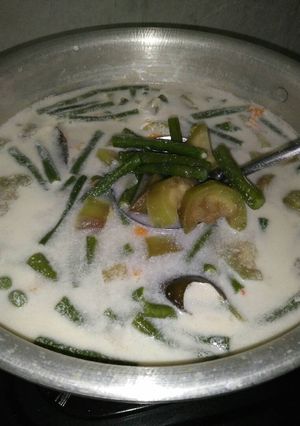 Foto resep Lodeh Terong Kacang Panjang