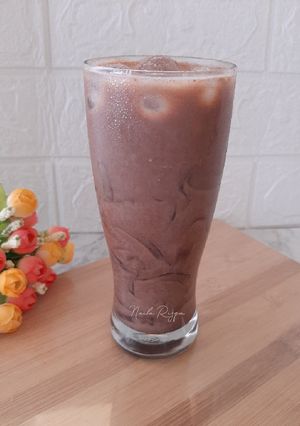 Foto resep Es Jelly milo