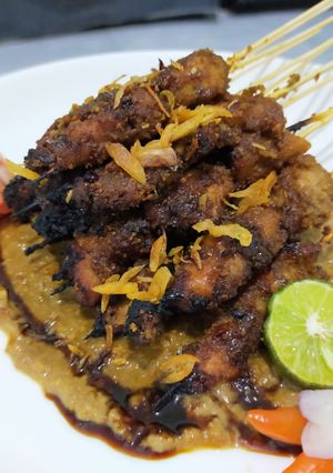 Foto resep Sate Ayam Madura/ Sate Ayam Bumbu Kacang