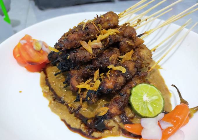 Sate Ayam Madura/ Sate Ayam Bumbu Kacang