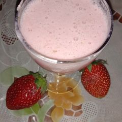 A picture of Strawberry milkshake.
