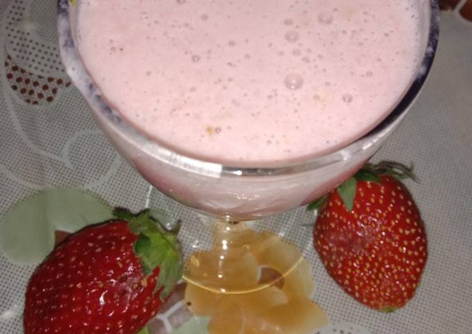 Strawberry milkshake