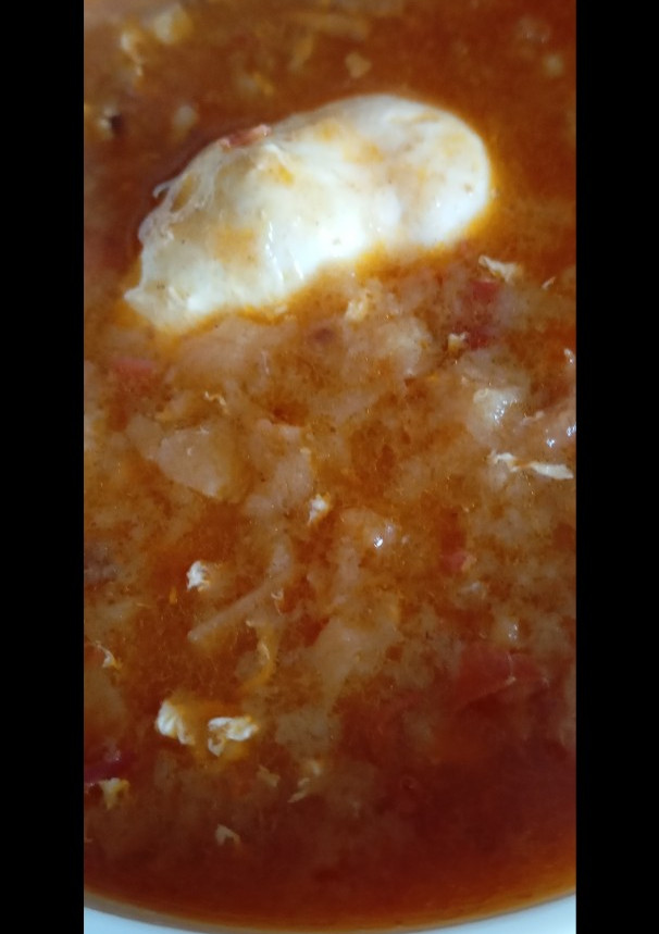 Una foto de Sopa castellana de ajo