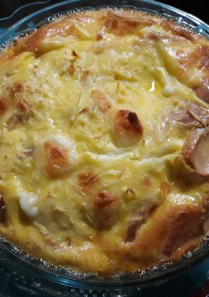 Foto resep Potatoes cheese with egg