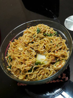 Foto resep Mie Goreng Cumi Cabe Ijo