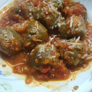 Albóndigas de lentejas en salsa Natura de tomate ?
