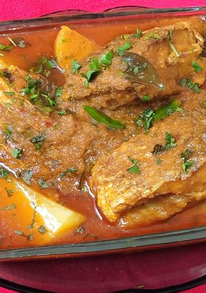 A picture of Fish Curry.