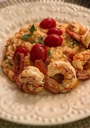 Foto de Risoto de camarão
