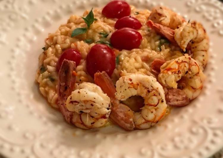 Risoto de camarão - Tudogosreceitas