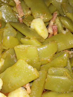 Una foto de Judías verdes con bacon 🌱🥓