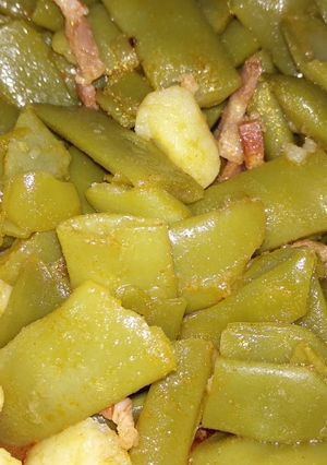 Foto principal de Judías verdes con bacon 🌱🥓