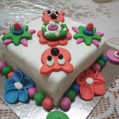 Fondant Cake A picture of Fondant Cake.