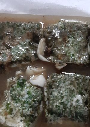 Foto resep Tahu Bayam Saus Tiram