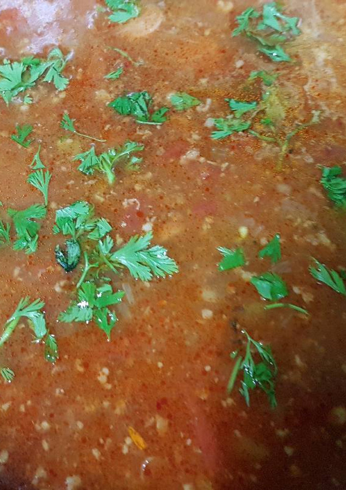 Una foto de Frijoles Charros