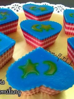 Gambar Kuih Lapis Jalur Gemilang