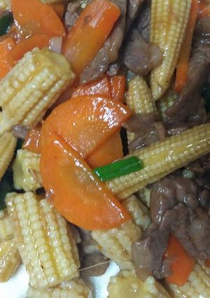 Foto resep Putren Tumis Daging Sapi