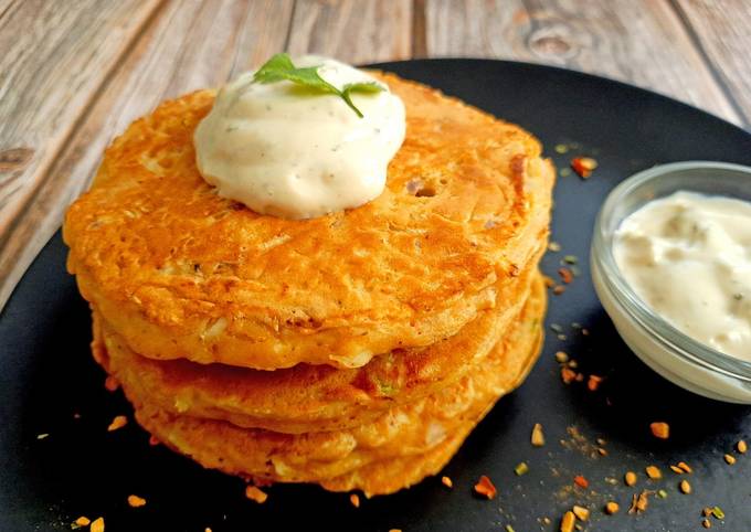Spicy Cabbage Pancakes