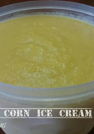 Foto resep Sweet Corn Ice Cream