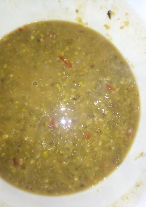 A picture of Green grams (pojo).