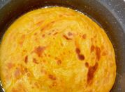 A picture of butternut squash chapati