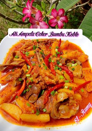 Foto resep Ati Ampela Ceker Bumbu Koblo