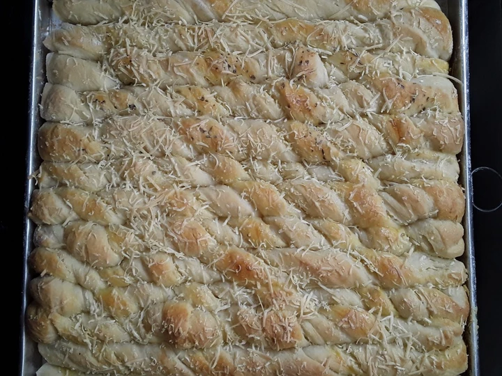 Cara Mudah Membikin Resep Roti tanpa telur tanpa ulen  (Savory Yogurt Bread) yang Uenak Anti Ribet, Lezat Sekali