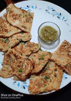 A picture of Oats Omelette...