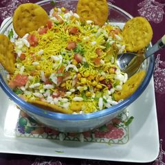 A picture of Maharashtrian murmura Sukha Bhel | Spicy No-cook evening snack.