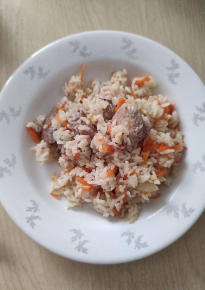 Плов со свининой