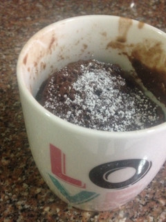 Una foto de Mug Cake de Cacao