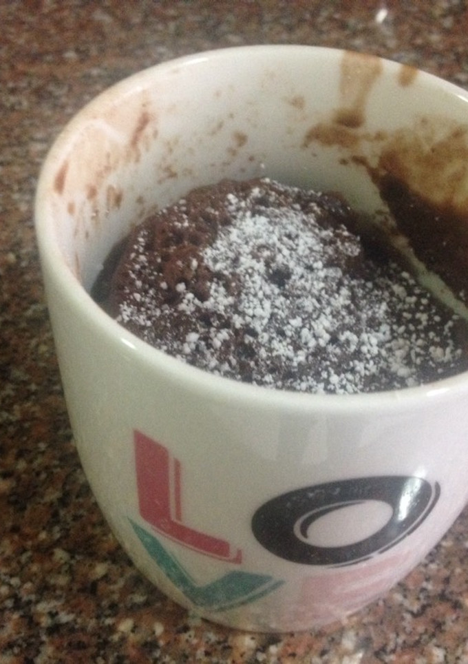 Una foto de Mug Cake de Cacao