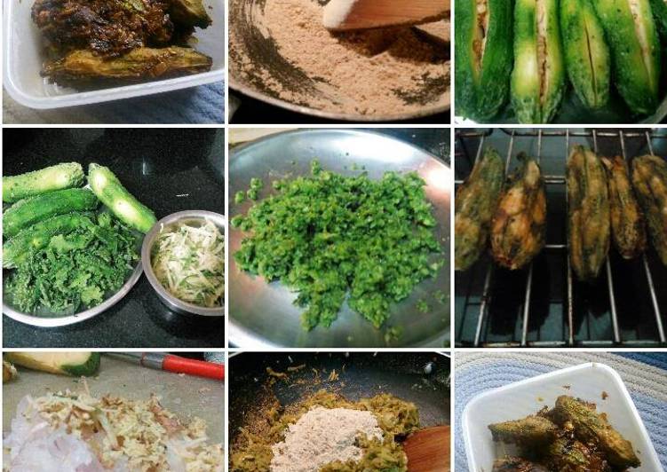 Step-by-Step Guide to Make Super Quick Homemade Kairi / Raw Mango Masala Stuffed Karele