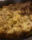 Rice and Broccoli Casserole w/Sausage and Cheese