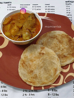 Foto resep Roti Canai Kari Ayam