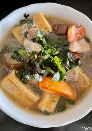 Hình của món Cà bung.