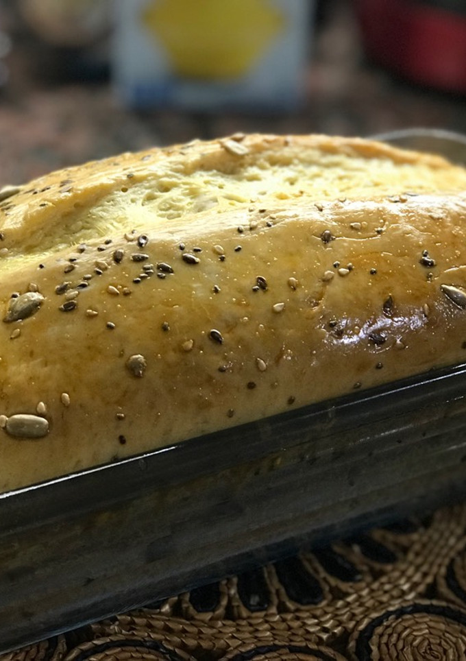 Una foto de Pan de molde con semillas