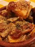 Parmigiana di zucca light con scamorza e funghi