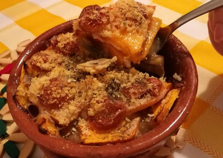 How to Prepare Perfect Parmigiana di zucca light con scamorza e funghi