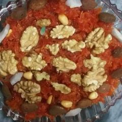 A picture of Gajer ka halwa.