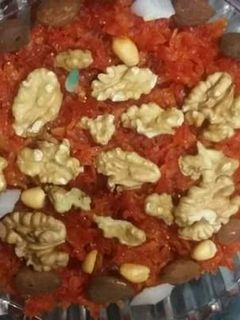 A picture of Gajer ka halwa.