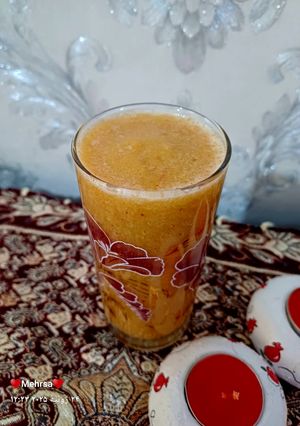 عکسی از دستور 🪷اسموتی چند میوه🪷
