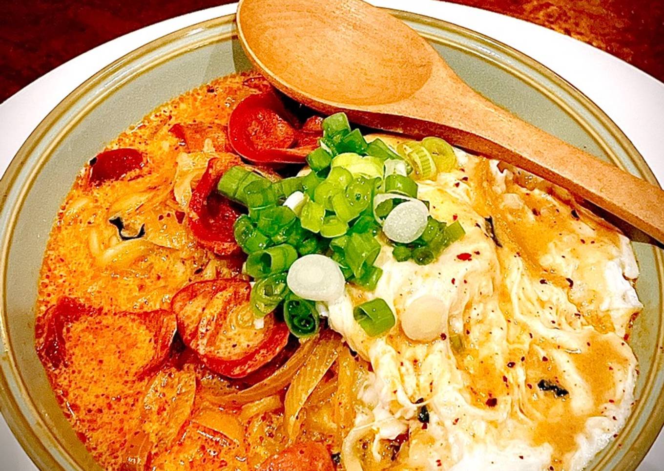 Modified Instant Ramyeon w/ Milky Soup