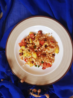 A picture of Sabudana tahari.