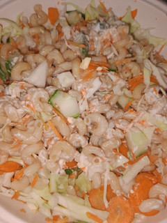 Macaroni salad ainihin hoton girkin
