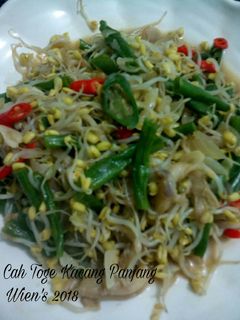 Foto resep Tumis tauge kacang panjang