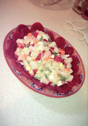 Una foto de Ensalada de vegetales