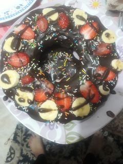 صورة لوصفة تورته الشوكولاته 😋🎂