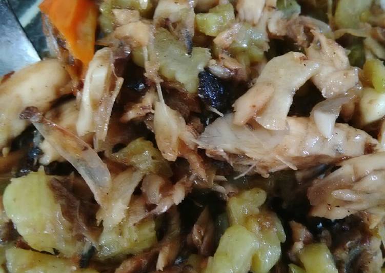 Recipe: Appetizing TPP-tumis pare pindang,no pahit + tips