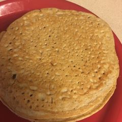 A picture of Almond flour cinnamon pancakes.